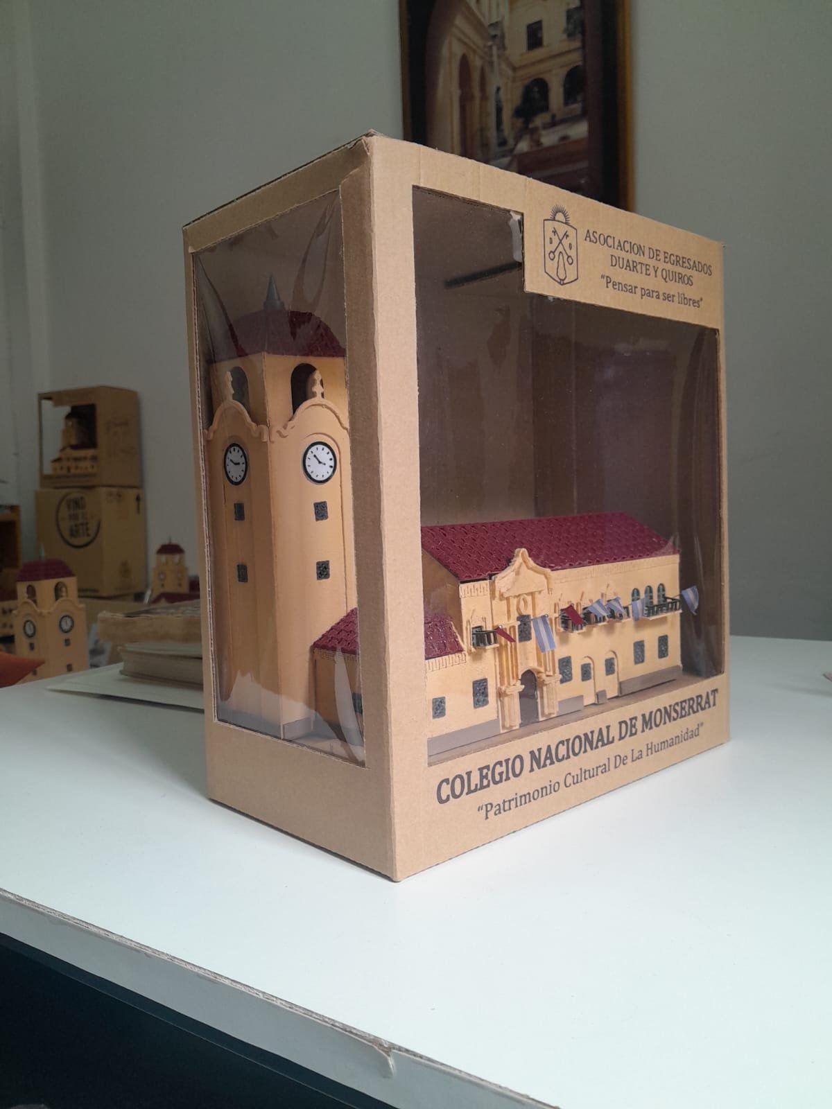 Maqueta del Colegio Nacional de Monserrat